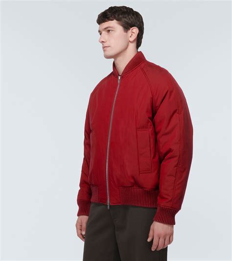 burberry lange bomberjacke|burberry wool blend bomber jacket.